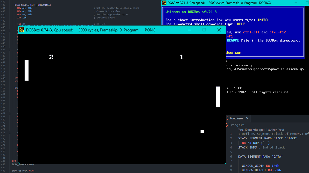 Pong in Assembly [Guided]